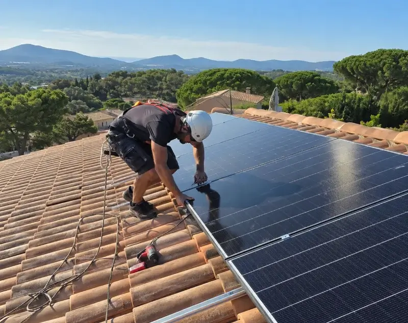 Installateur panneaux solaires Lanquais — pose photovoltaïque sur toiture